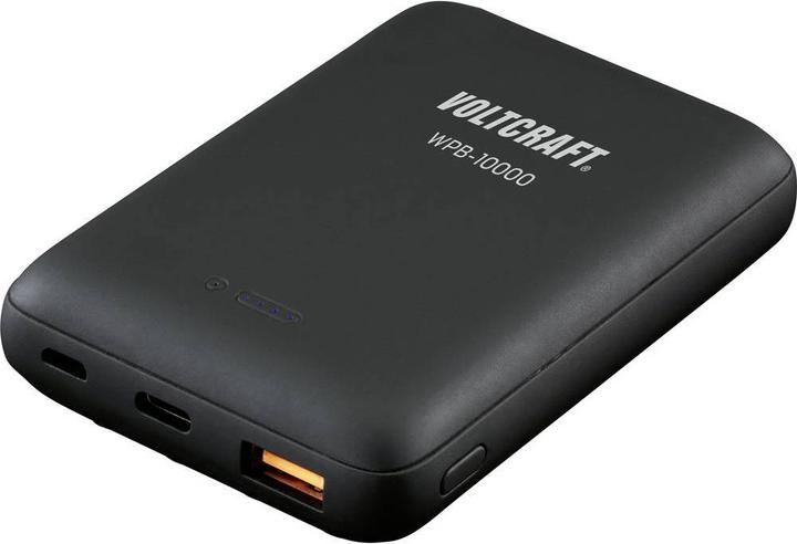 Voltcraft Banque d'alimentation à induction 3 A WPB-10000 VC-11015280 10000 mAh Sorties USB, prise USB-C™ (10000 mAh, 37 Wh)