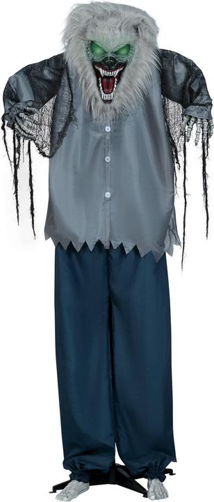 Actual product image Metamorph Wütender Werwolf– animierte Halloweendeko – 210 cm