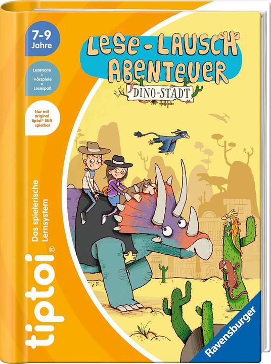 Produktbild tiptoi Lese-Lausch-Abenteuer Dino-Stadt (Deutsch, Annette Neubauer, Nikolai Renger, 2023)