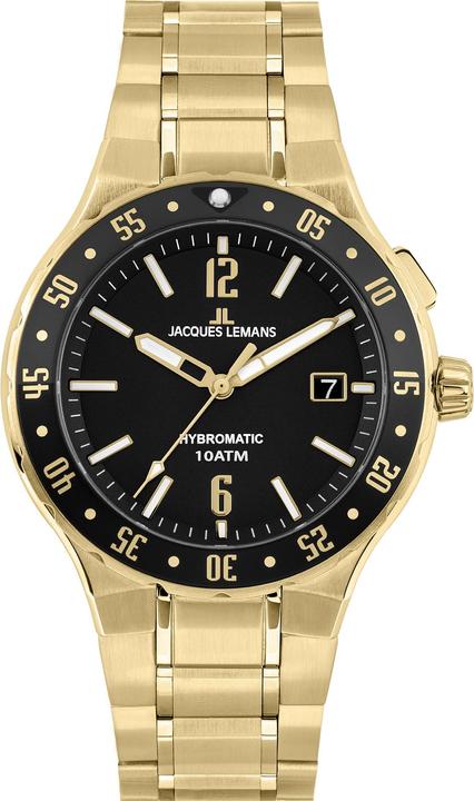 Jacques Lemans Herrenuhr Hybromatic (Sportuhr, 42 mm)