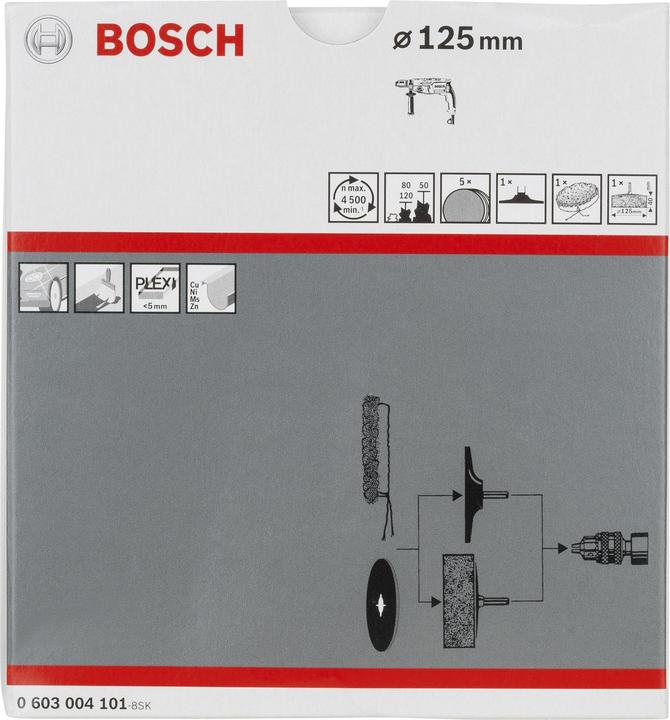 Produktbild Bosch Professional Zubehör 8tlg. Polier-Set S24