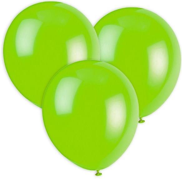 Image du produit Unique Ballons vert clair / citron vert NEON (10 x)