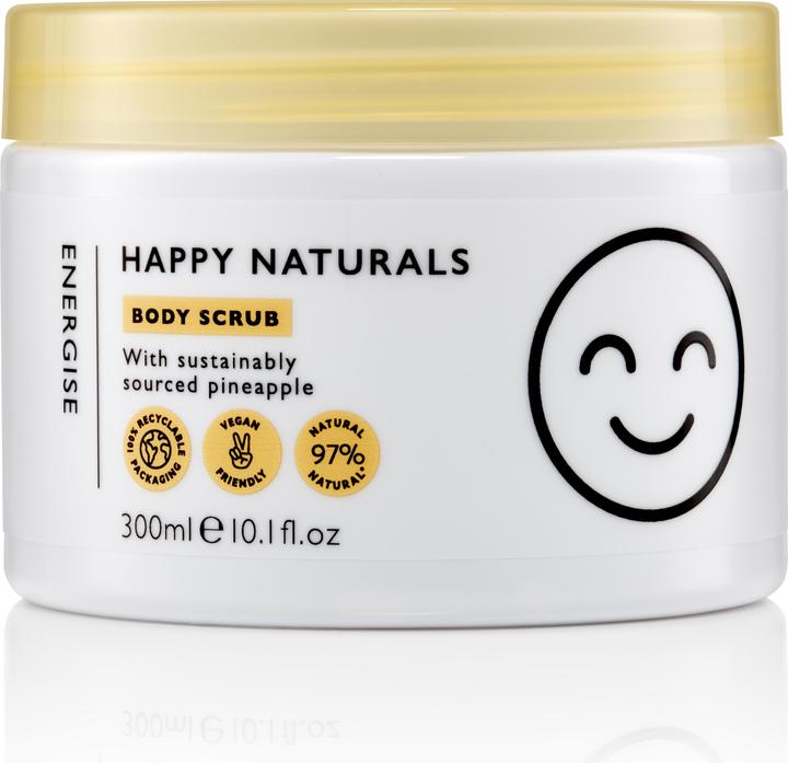 Happy Naturals Energising Body Scrub 300ml (300 ml)