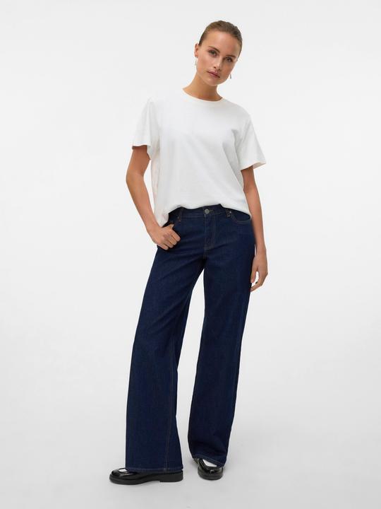 Actual product image Vero Moda VMFAYE Niedrige Taille Weiter Beinschnitt Jeans Weit geschnitten (W31/L32)