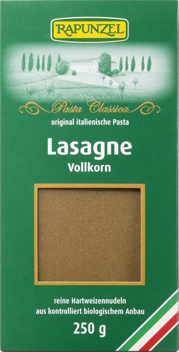 Produktbild Rapunzel Lasagne Vollkorn (250 g)