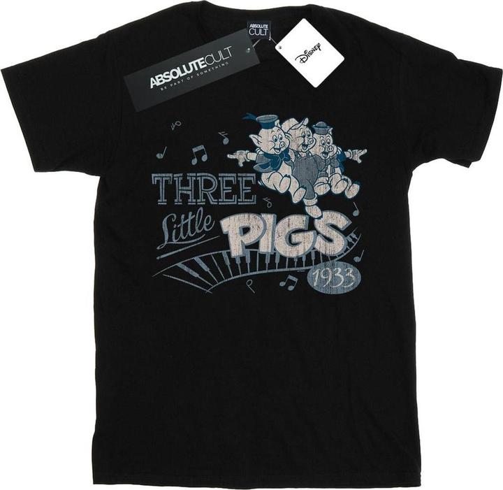 Disney Three Little Pigs 1933 TShirt (4XL)