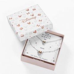 Immagine prodotto NoName MINNIE - Set Maman & Fille - 2 Colliers Shiny en Laiton Plaqué Argent (Argento sterling)