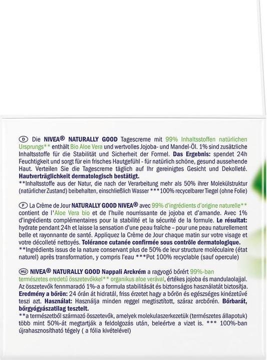 Produktbild NIVEA Bio Aloe Vera (50 ml)