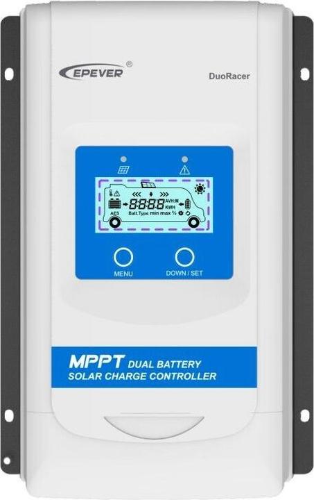 Immagine prodotto Epever DR2210N DuoRacer regolatore di carica MPPT per due batterie