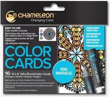 Image du produit Chameleon Cham Cartes Coloriage Mini Mandalas