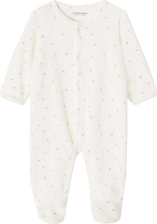 Produktbild Vertbaudet 3er-Pack Baby Samt-Strampler BASIC (86)