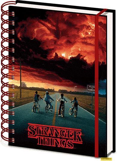 Image du produit Pyramid STRANGER THINGS - Cahier lenticulaire A5 - Wiro - Mind Flayer (A5)