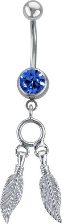 Bijouteria Bauchpiercing (Edelstahl, Messing, Kristall)