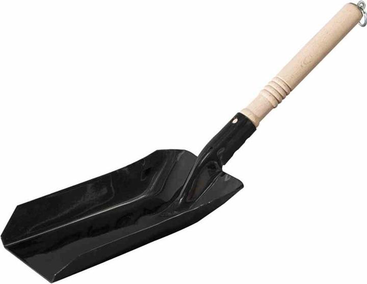 Turk Cucchiaio da carbone per la scuola nero con manico in legno (23,5 x 12,5 cm)