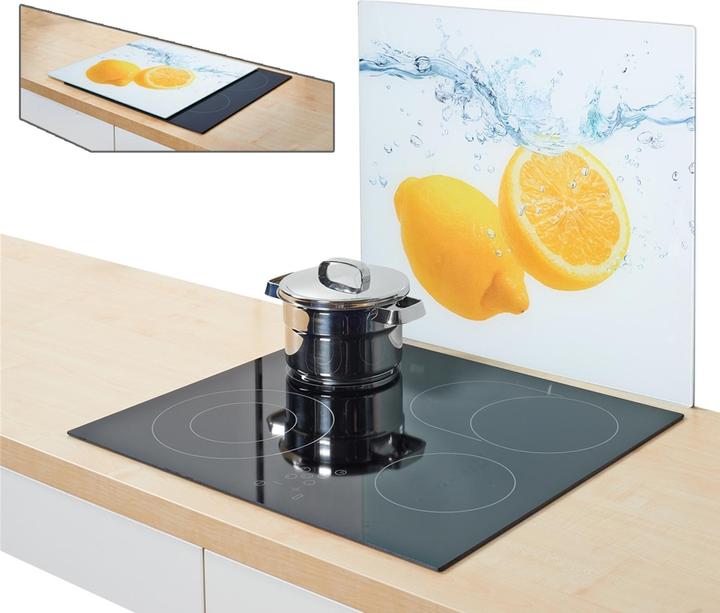 Produktbild neuetischkultur Herdabdeckplatte 50x56 cm, Glas