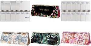 Image du produit Sigel Calendrier de bureau non daté Glamorous Leaves (30 x 11.4 cm, Couverture rigide, Anglais)