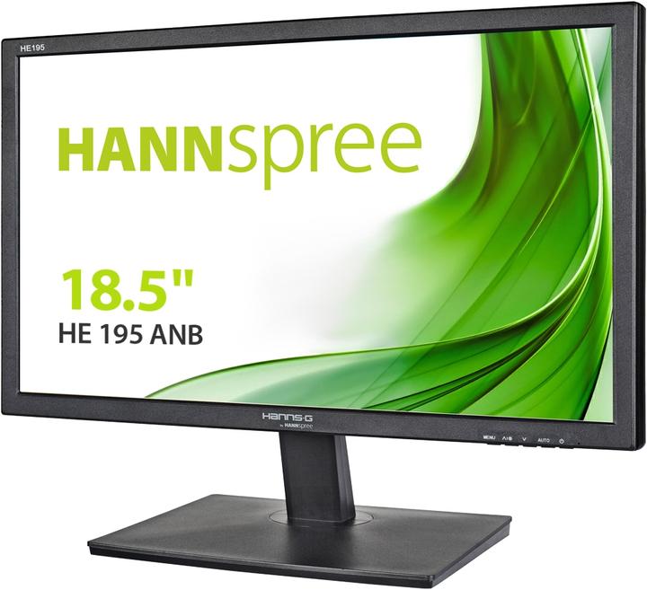 Actual product image Hannspree HE 195 ANB (1366 x 768 pixels, 18.50")