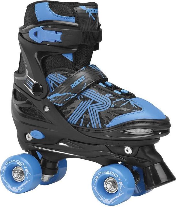 Roces - Quaddy 3.0 - Roller Skating - Kinder - Schwarz - Blau - 38-41 (550094-00001) (40)