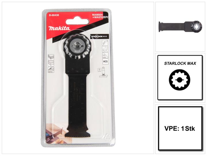 Actual product image Makita Plunge cut saw blade B-66438