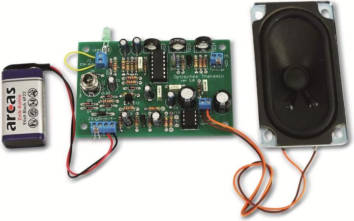 Pollin Electronic Bausatz Optisches Theremin V1.0