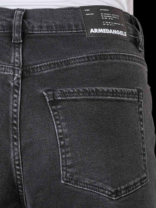 Actual product image Armedangels Carenaa Jeans Straight Fit True Ebony Black (W31/L32)