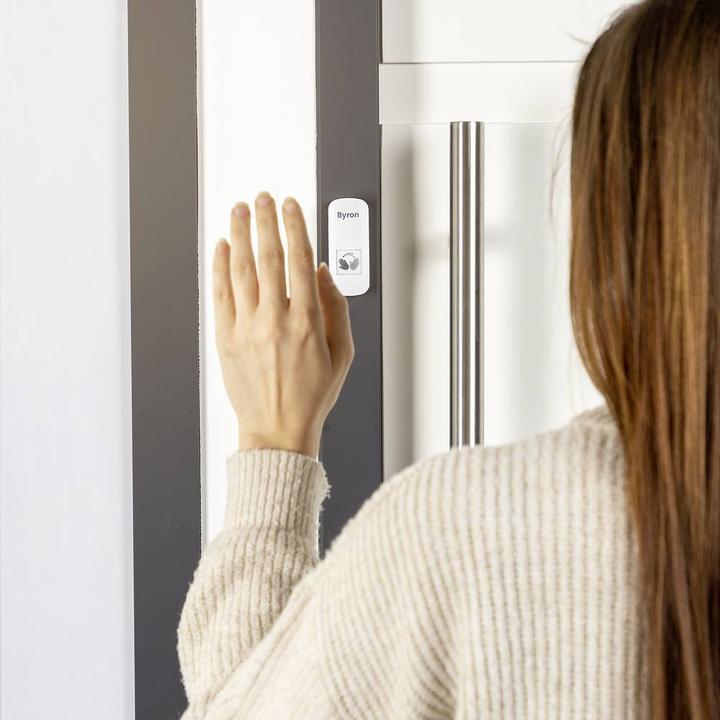 Produktbild Byron Berührungsloses Türklingelset – Winksensor