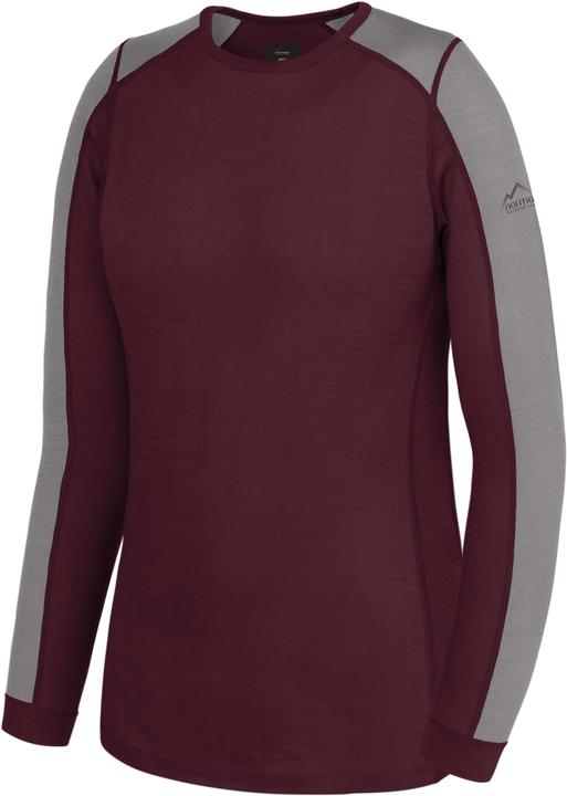 Actual product image Normani Ladies' merino long-sleeved shirt "Goulburn" - 9185 (M)