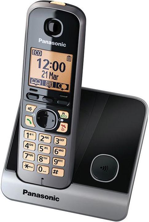 Actual product image Panasonic KX-TG6811FXB Telephone (j)
