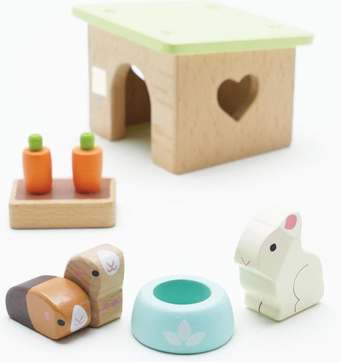 Actual product image Le Toy Van Bunny and guinea pig set