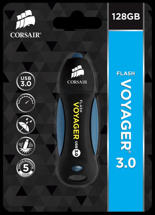Image du produit Corsair Flash Voyager (128 Go, USB-A)