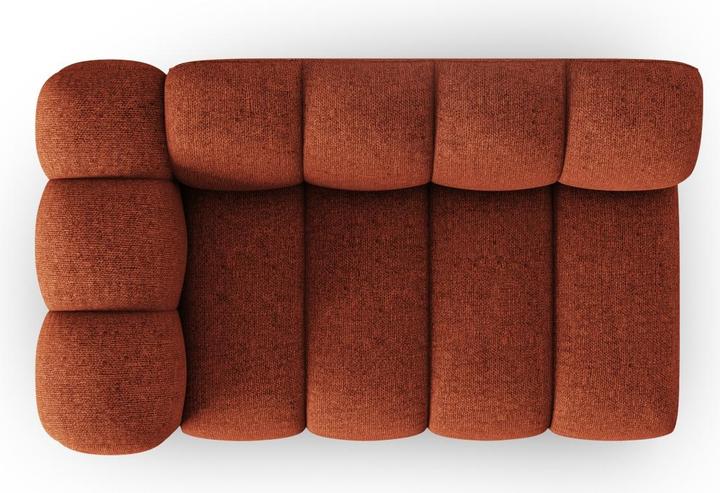 Actual product image Micadoni Left Modular Sofa, "Lupine", 2 Seats, 145x95x70Made in Europe (2 person sofa, 3-seater, 4-seater)