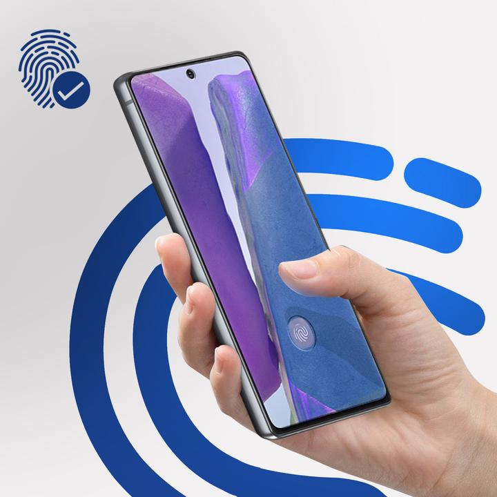 Produktbild 3MK Hardglass Max Bildschirmschutz (1 Stück, Samsung Galaxy Note 20)