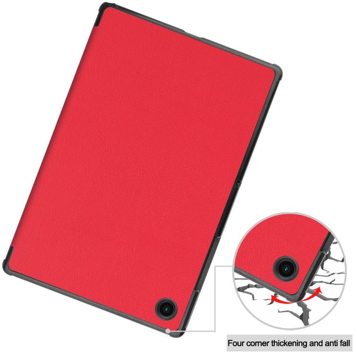 Actual product image Cover-Discount Galaxy Tab A8 10.5 - Tri-fold Smart Case red (Galaxy Tab A8)