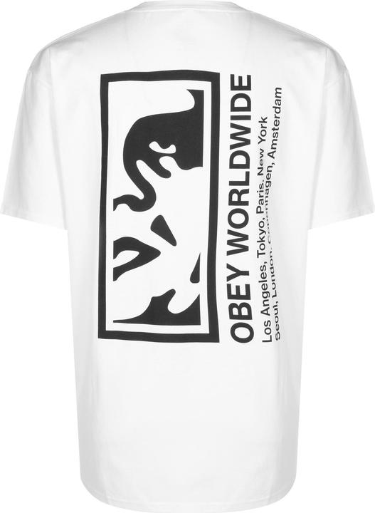 Actual product image Obey Half Face Icon T-Shirt - 109833 (L)