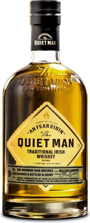 Image du produit The Vegan Cow Quiet Man AN FEAR CIUIN Traditional Irish Whiskey 40% Vol. 0,7l (Whisky mélangé)