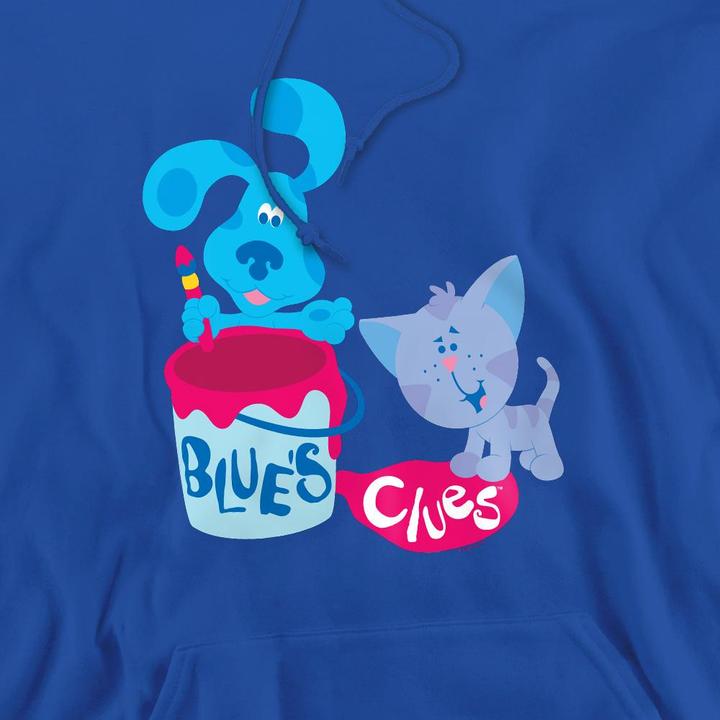 Immagine prodotto Blue´s Clues Blue's Clues Paint It! Felpa con Cappuccio Uomo (L)