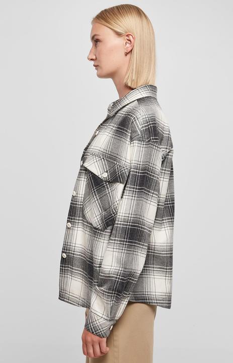 Actual product image Urban Classics Ladies Oversized Check Shirt (5XL)