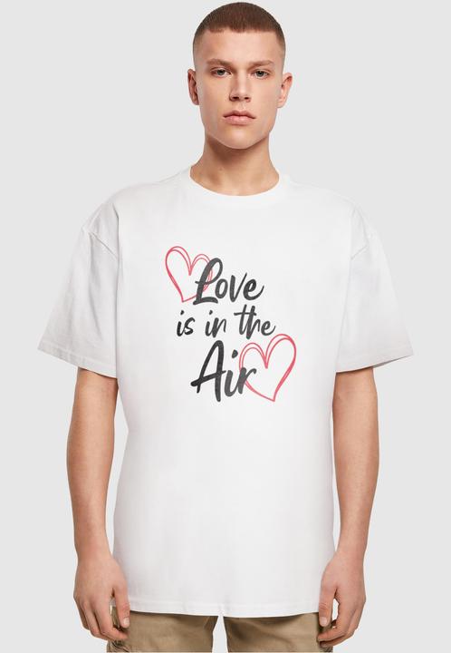Actual product image Merchcode Valentines Day - Love is in the Air Heavy Oversize Tee - 117423 (XL)