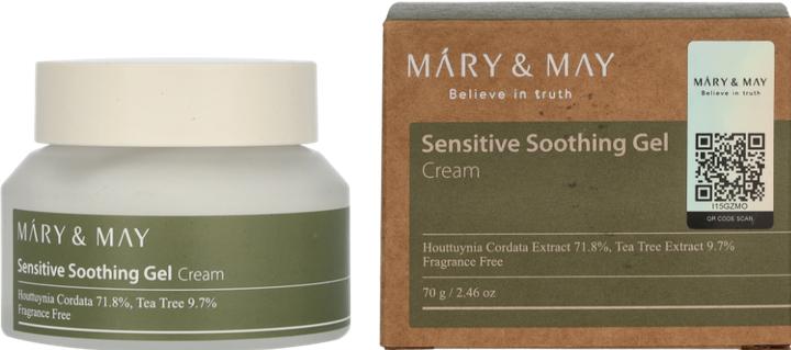 Actual product image Mary&May MARY & MAY - Soothing Face Cream Sensitive Soothing Gel (Cream) 70 g