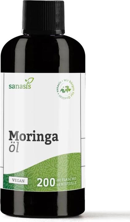 Sanasis Moringa Oel vegan Öl (Körperöl, 200 ml)