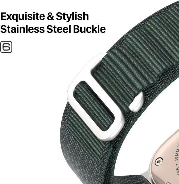 Immagine prodotto Dux Ducis Apple Watch 8/7/6 / SE / 5/4/3/2/1 (41, 40, 38 mm) Cinturino Cinturino sportivo versione G (40 mm, 38 mm, 41 mm, Nylon)