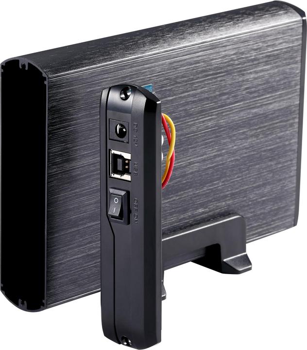 Deltaco HDD case SATA 3.5 "USB 3.0, black (3.5")