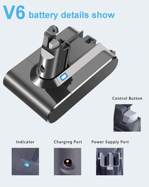 Immagine prodotto DTK Batteria di ricambio per aspirapolvere Dyson V6