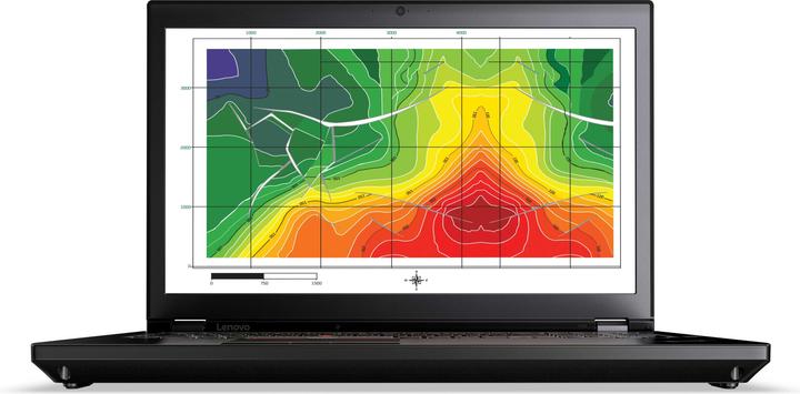 Actual product image Lenovo ThinkPad P70 (17.30", Intel Xeon E3-1505M v5, 16 GB, 512 GB, CH)