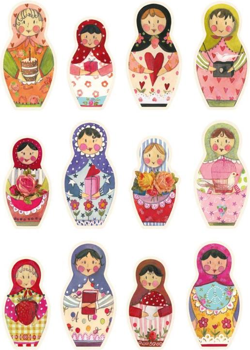 Produktbild Trenddeko Matroschka (65 x 90 cm)