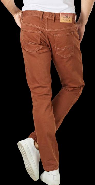 Produktbild Alberto Coloured Pipe Jeans Regular Slim Fit Rust (W31/L32)