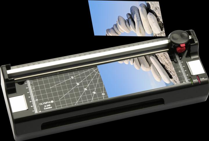 Productafbeelding Olympia Een 240 DIN A4 lamineermachine met papiersnijder (80 - 125 µm, A4)