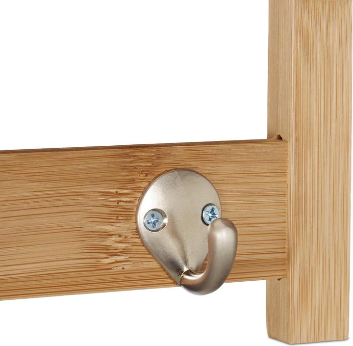Actual product image Relaxdays Wall towel rack