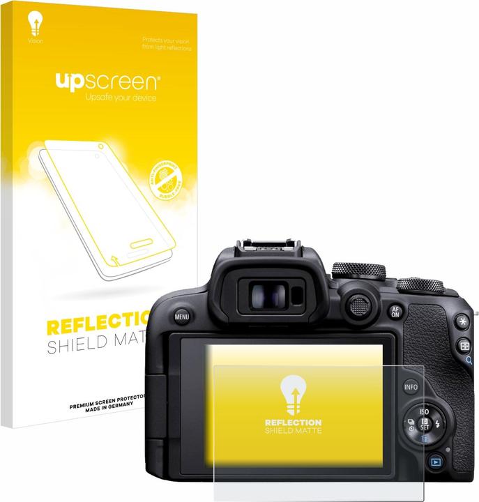 Actual product image upscreen Protective film Screen protector Matt anti-reflective film (Screen protector, EOS R10)