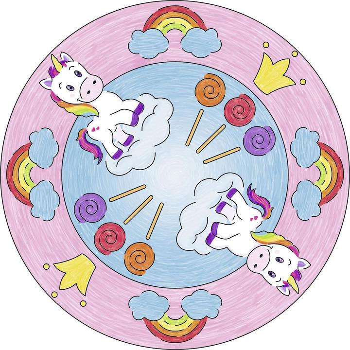 Image du produit Ravensburger Mandala designer 2en1 - Licorne